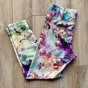 Terez Crop Leggings Wide Band Size Small